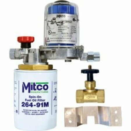 MITCO MFG Mitco Smart-Flo+ Oil De-Aerator, 1/4inNPT, 2 Floats, UL listed and B20 compatible P131-54M